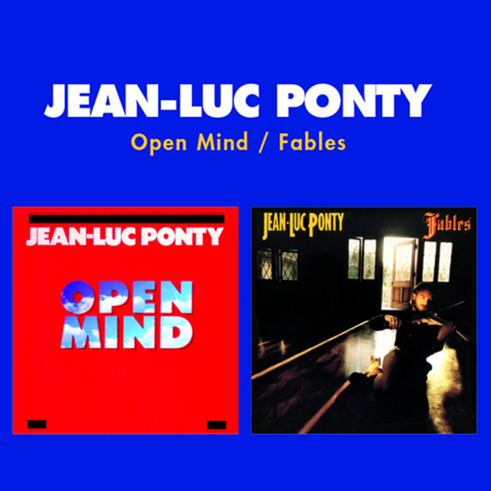 the album cover for Jean Ponty Luc - Open Mind / Fables (2-Fer)