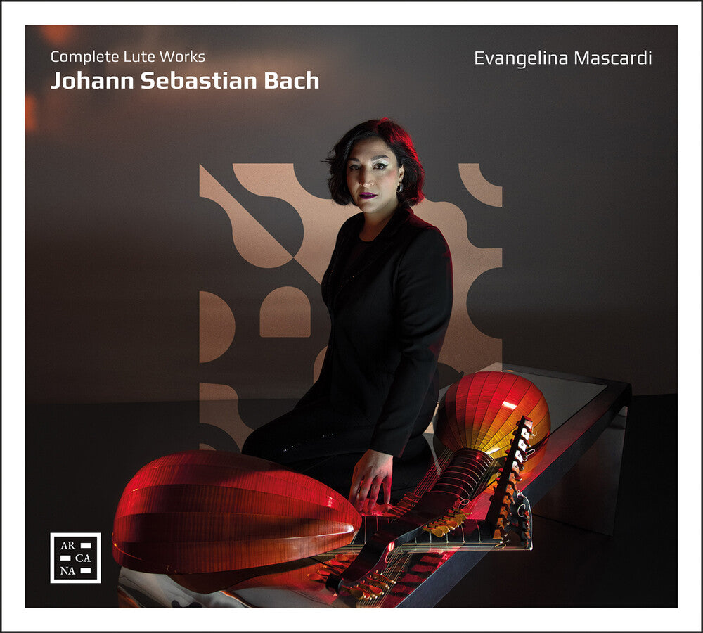 the album cover for J Bach .S. / Mascardi - Complete Lute Works (2pk)