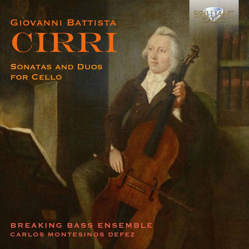 the album cover for Cirri / Montesinos / Caraballo - Sonatas & Duos For Cello