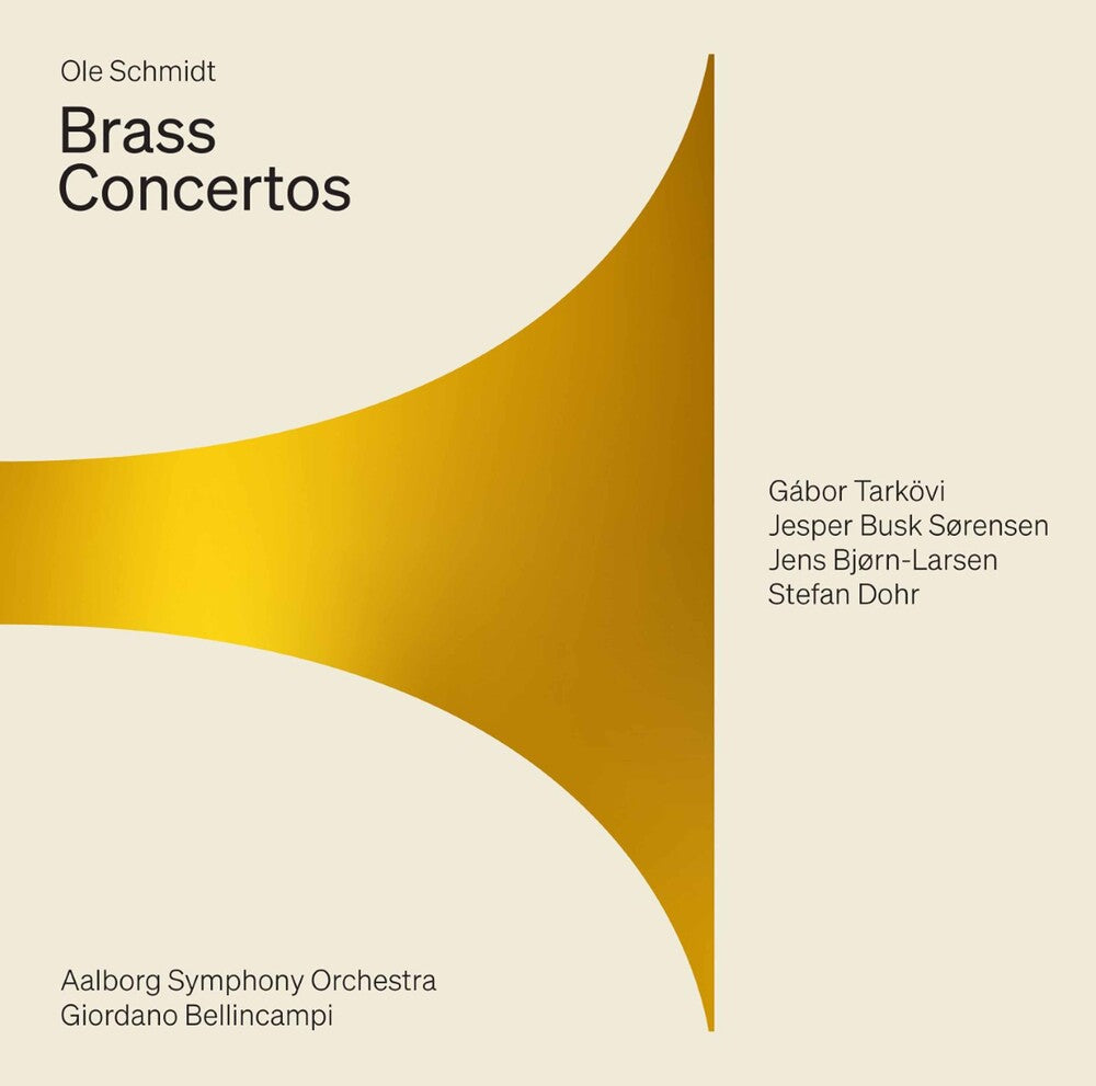 the album cover for Schmidt / Tarkovi / Bellincampi - Brass Concertos (Hybr)