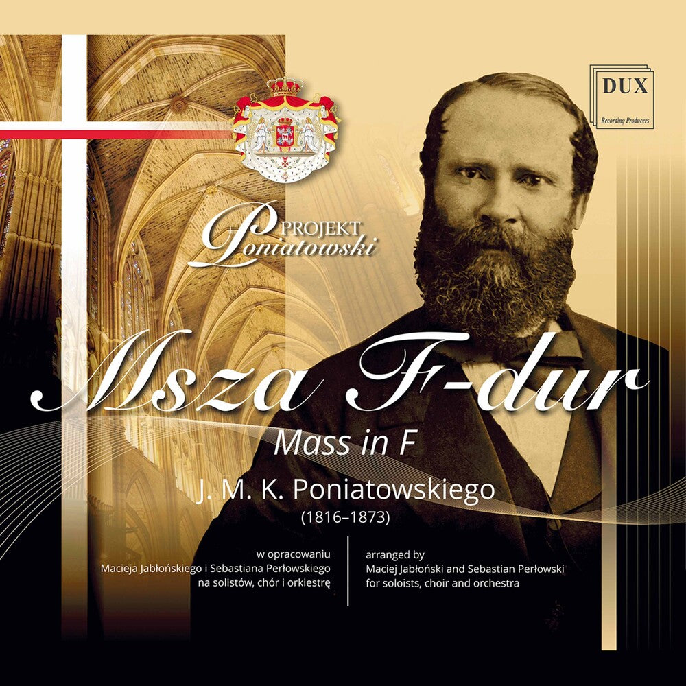 the album cover for Poniatowski / Lviv National Philharmonic Orch - Mass In F