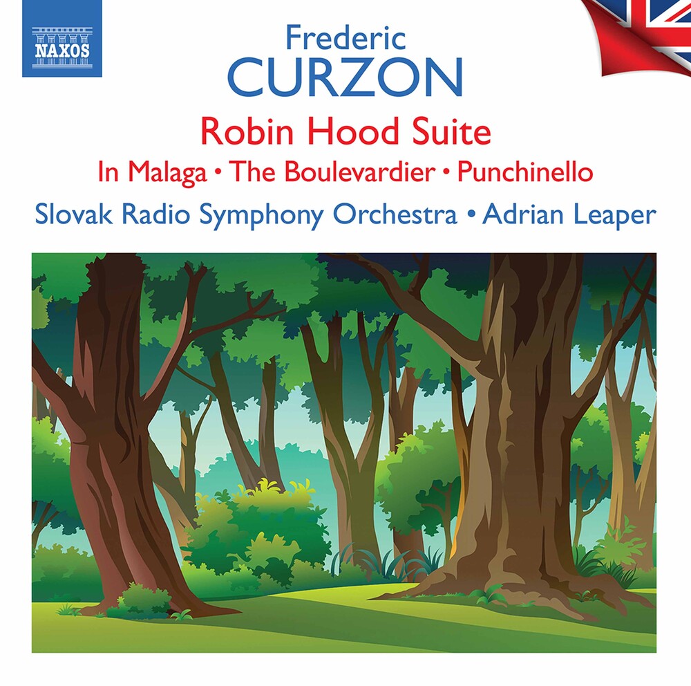 the album cover for Curzon / Capova / Leaper - Robin Hood Suite / In Malaga