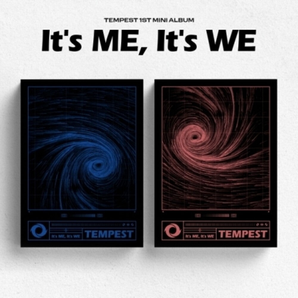 the album cover for Tempest - It's Me, It's We (incl. Photobook, Lyrics Paper, Postcard, Sticker, Photocard + Poster)