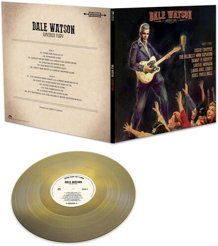 Dale Watson - Jukebox Fury (GOLD) Vinyl Record