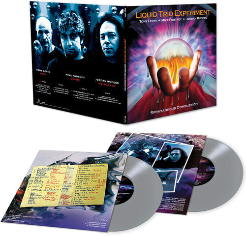 Liquid Trio Experiment - Spontaneous Combustion (Silver) Vinyl Record
