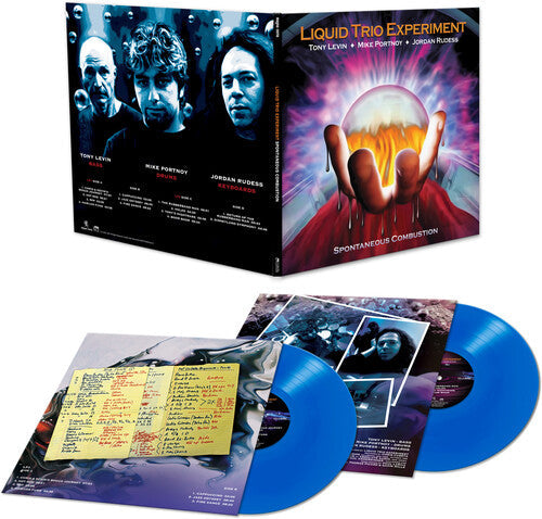 Liquid Trio Experiment - Spontaneous Combustion (blue) Vinyl Record