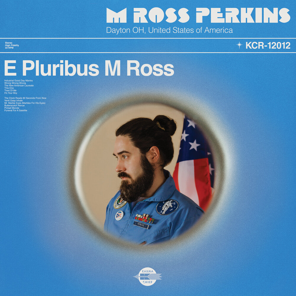 the album cover for M Perkins Ross - E Pluribus M Ross