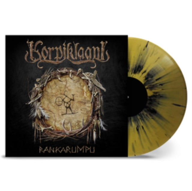 Korpiklaani - Rankarumpu (Gold & Black Splatter LP Vinyl) Vinyl Record