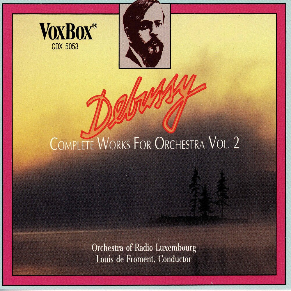 the album cover for Debussy / De Froment / Radio Luxemborg Symphony - Orchestral Works 2