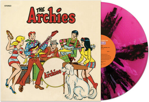 The Archies - Archies (Black & Pink Splatter) Vinyl Record