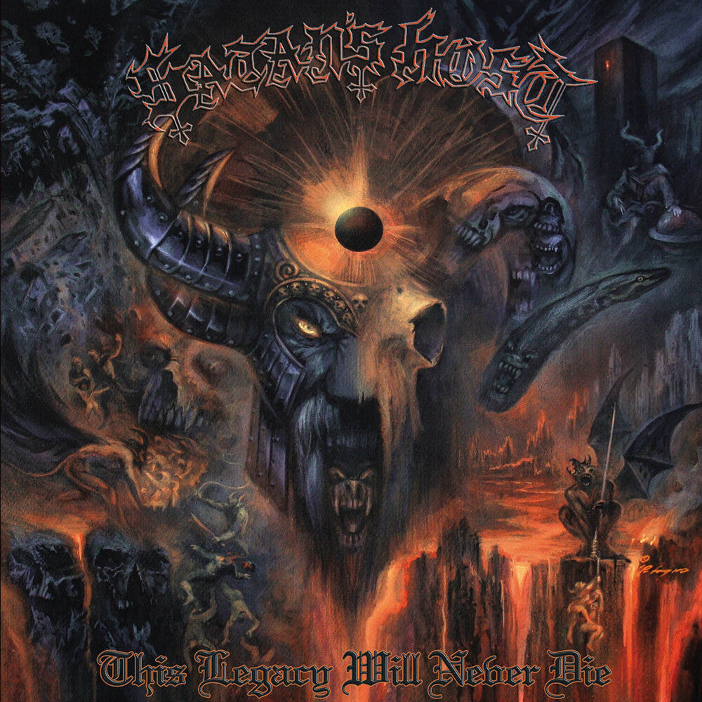 the album cover for Satan's Host - This Legacy Will Never Die