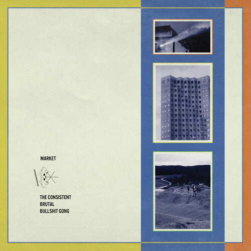 Market - The Consistent Brutal Bullshit Gong (Transparent Dark Blue) Vinyl Record