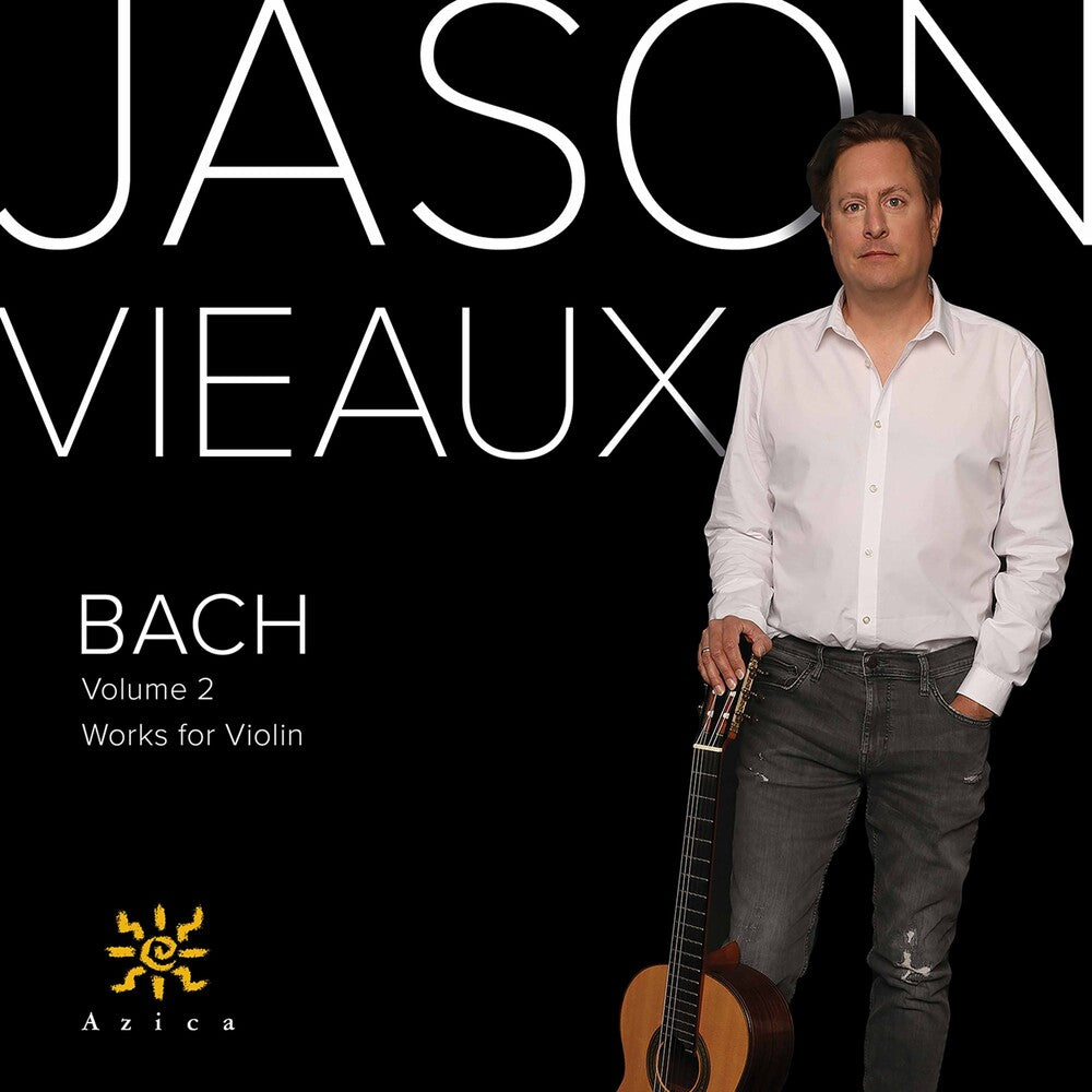 the album cover for J Bach .S. / Vieaux - Works For Violin 2