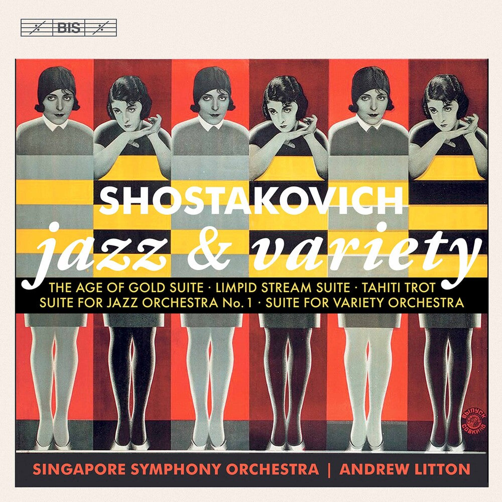 the album cover for Shostakovich / Singapore Symphony Orch - Jazz & Variety Suites (Hybr)