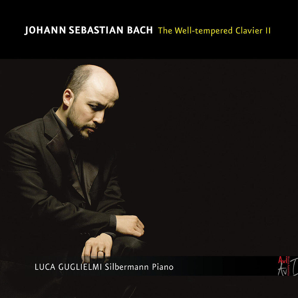the album cover for J Bach .S. / Guglielmi - Well-Tempered Clavier Ii (2pk)