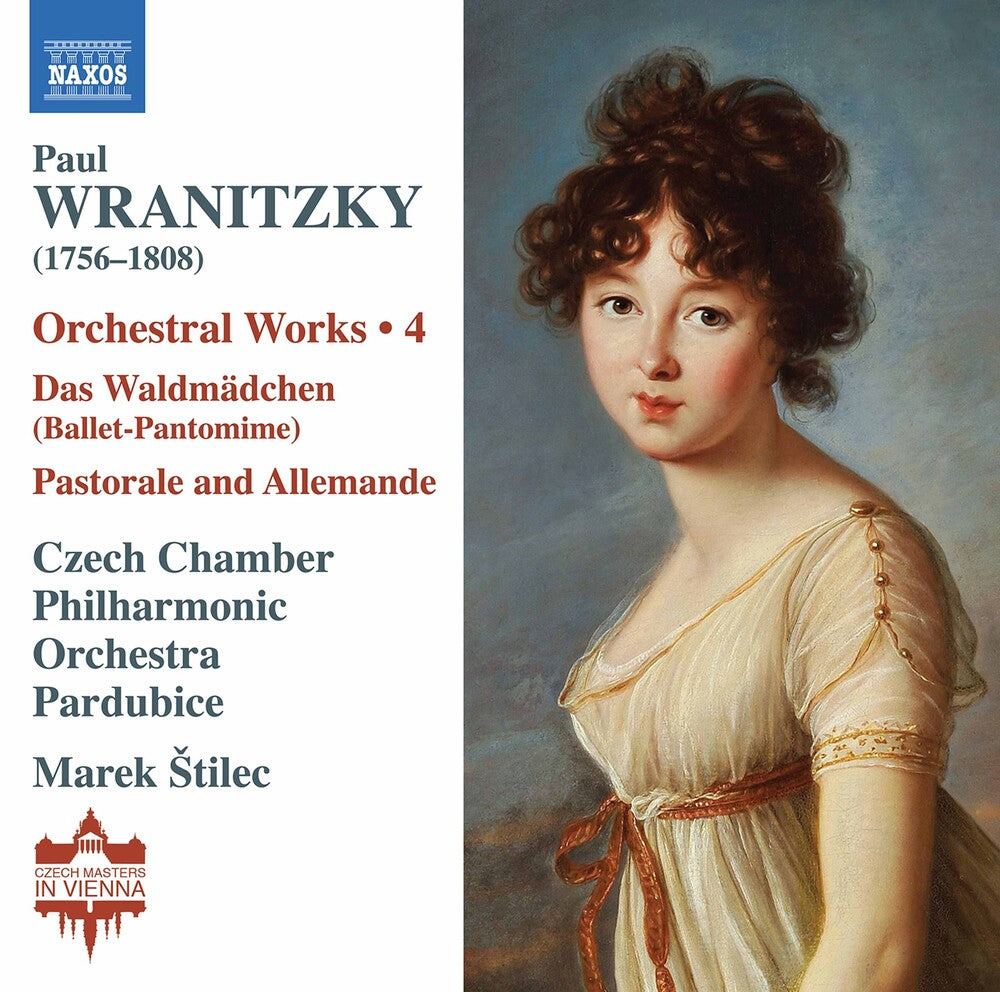 the album cover for Wranitzky / Stilec - Orchestral Works 4