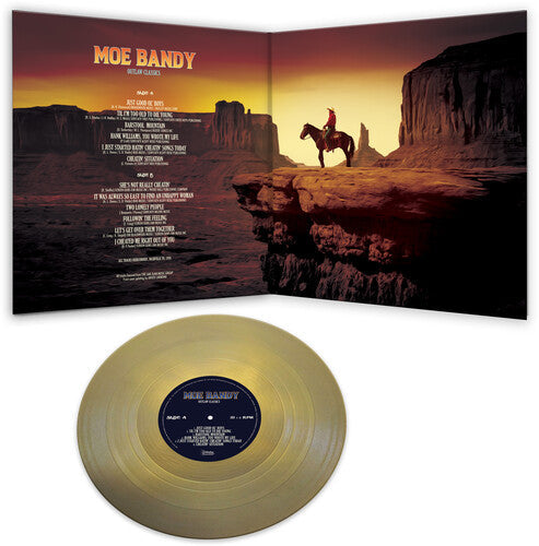 Moe Bandy - Outlaw Classics (GOLD) Vinyl Record