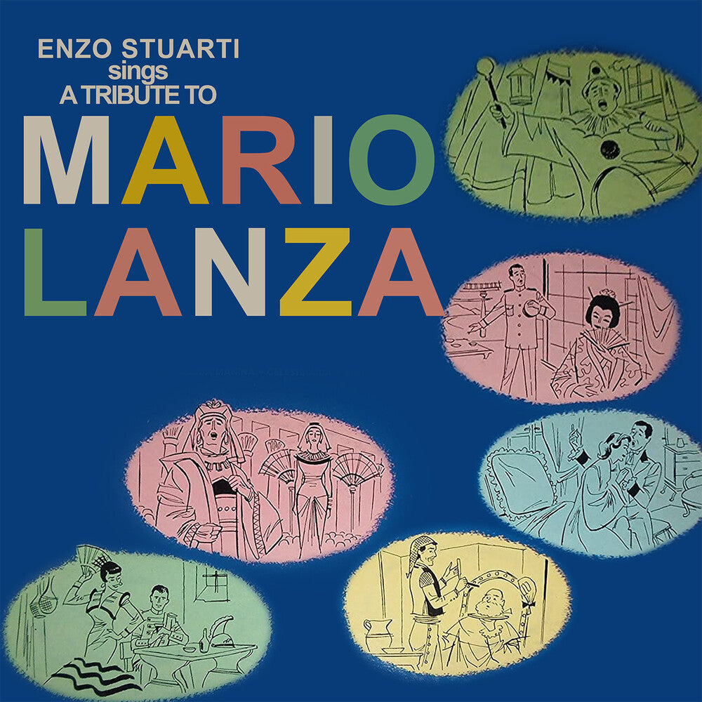the album cover for Enzo Stuarti - Tribute To Mario Lanza (Mod)