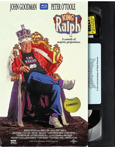 King Raphl Retro Vhs Bd - King Ralph Retro Vhs Bd - Blu-ray