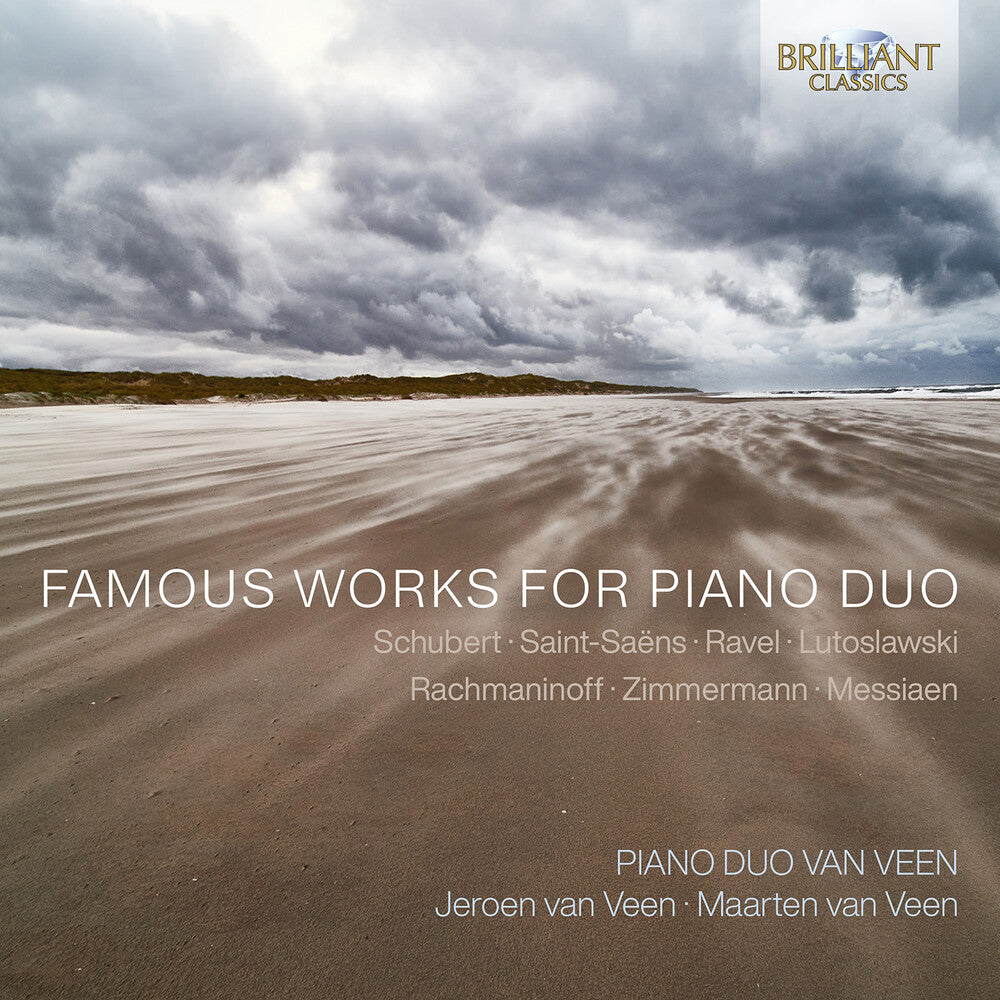 the album cover for Lutoslawski / Veen - Famous Works For Piano Duo (2pk)
