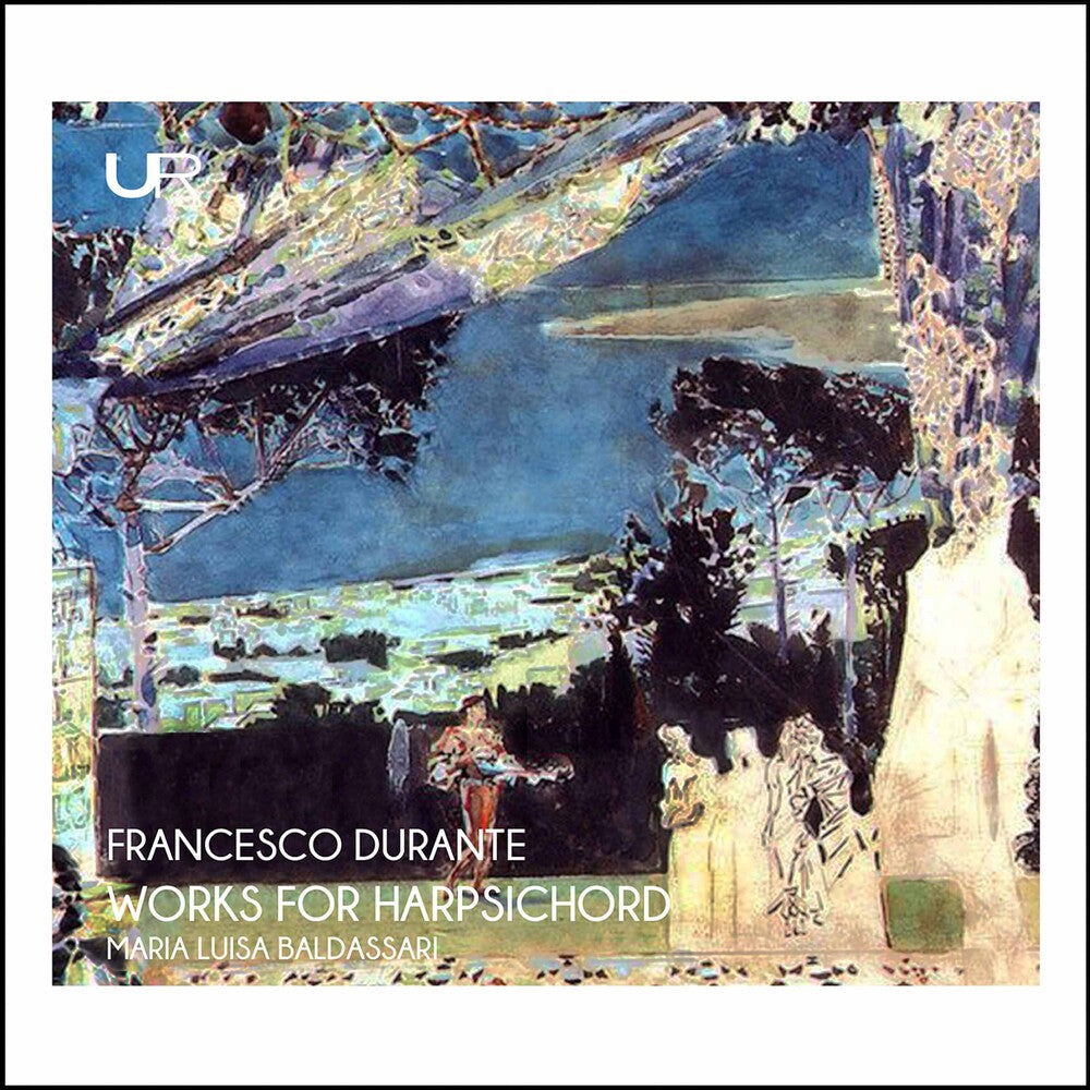 the album cover for Durante / Baldassari - Works for Harpsichord