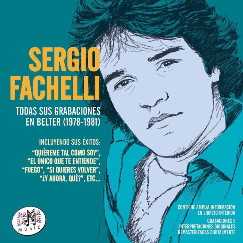 the album cover for Sergio Fachelli - Todas Sus Grabaciones En Belter 1978-1981 (Spa)