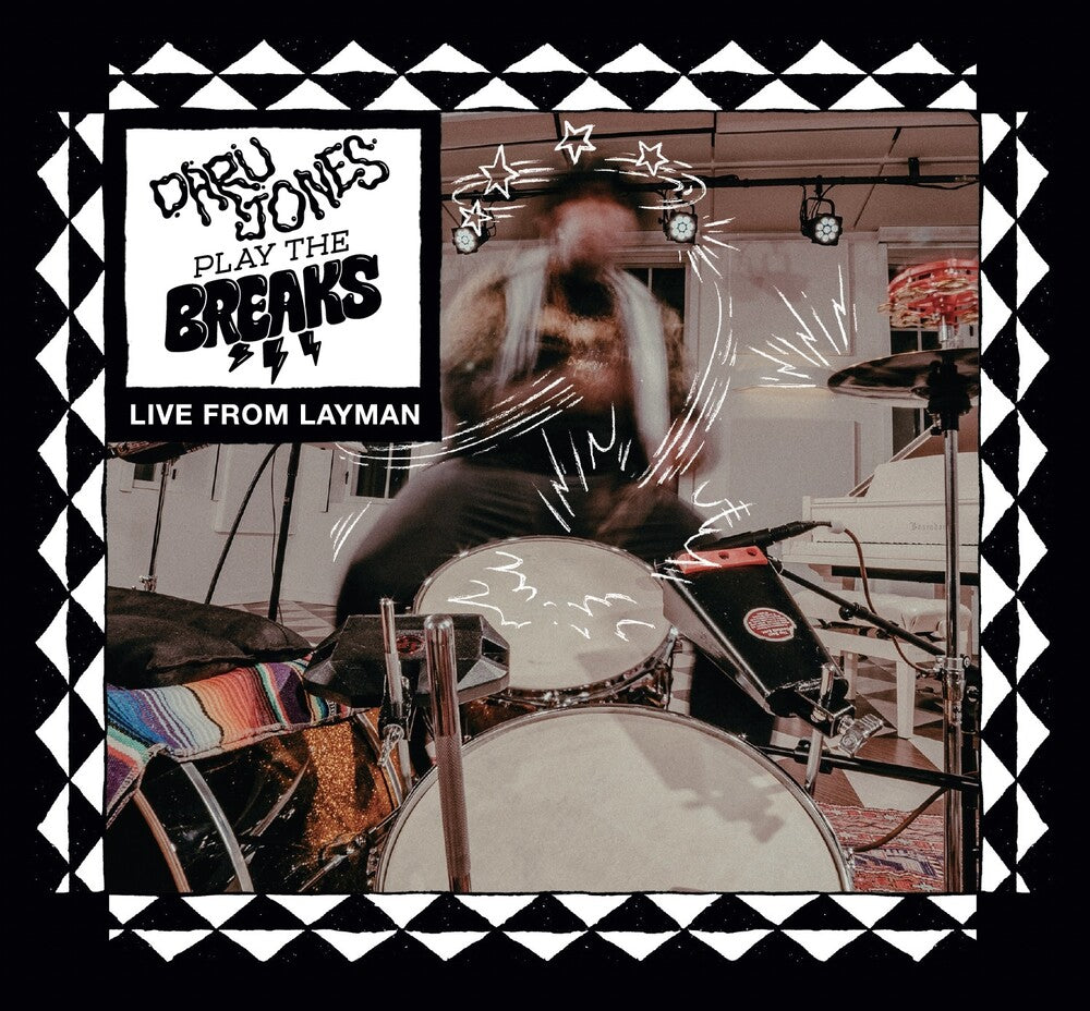 the album cover for Daru Jones - Play The Breaks (Live From Layman)