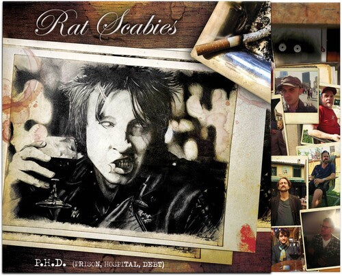 Rat Scabies - P.h.d. (prison, Hospital, Debt) Vinyl Record