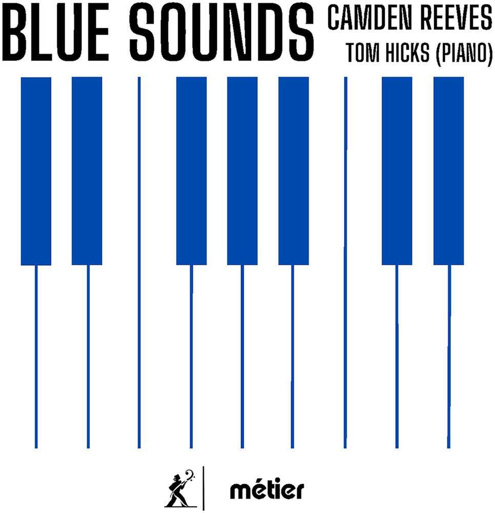 the album cover for Reeves / Hicks - Blue Sounds