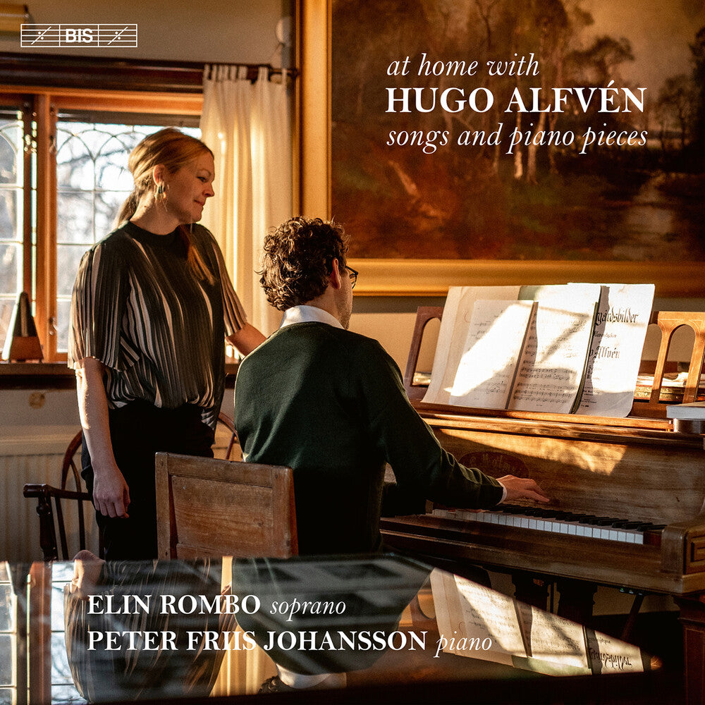 the album cover for Hugo Alfven / Rombo / Johansson - At Home With Hugo Alfven (Hybr)