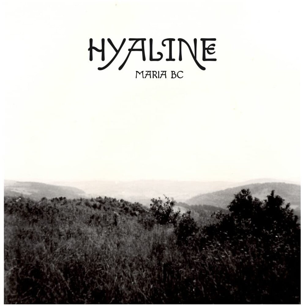 the album cover for Maria BC - Hyaline