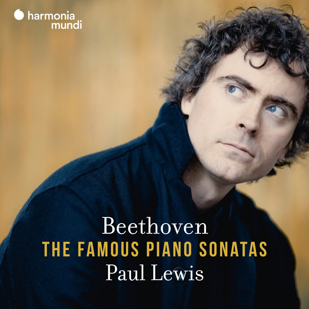 the album cover for Paul Lewis - Beethoven: The Famous Piano Sonatas