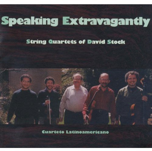 the album cover for Cuarteto Latinoamerico - Speaking Extravagantly