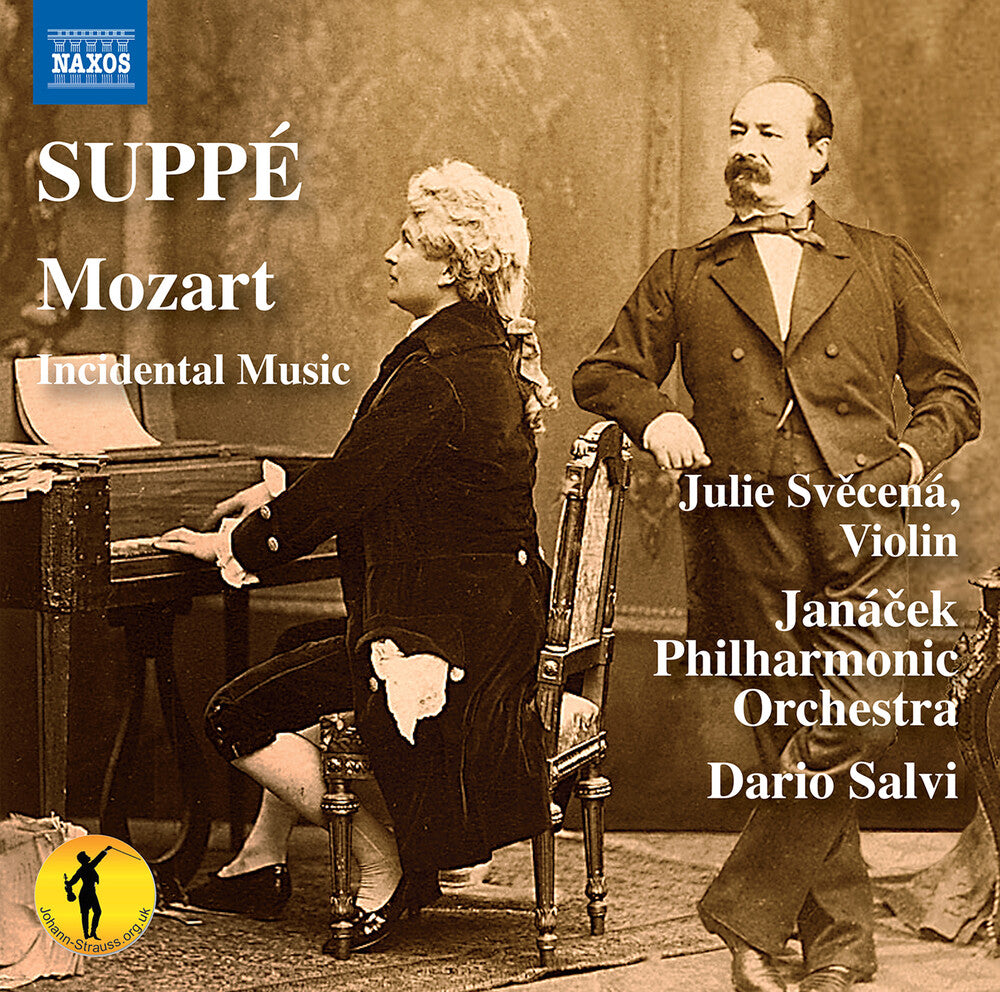 the album cover for Suppe / Svecena / Salvi - Mozart / Incidental Mus