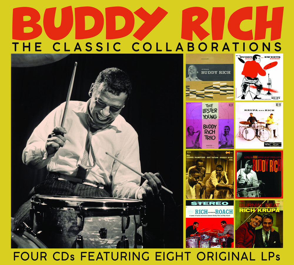 the album cover for Buddy Rich - Classic Collaborations