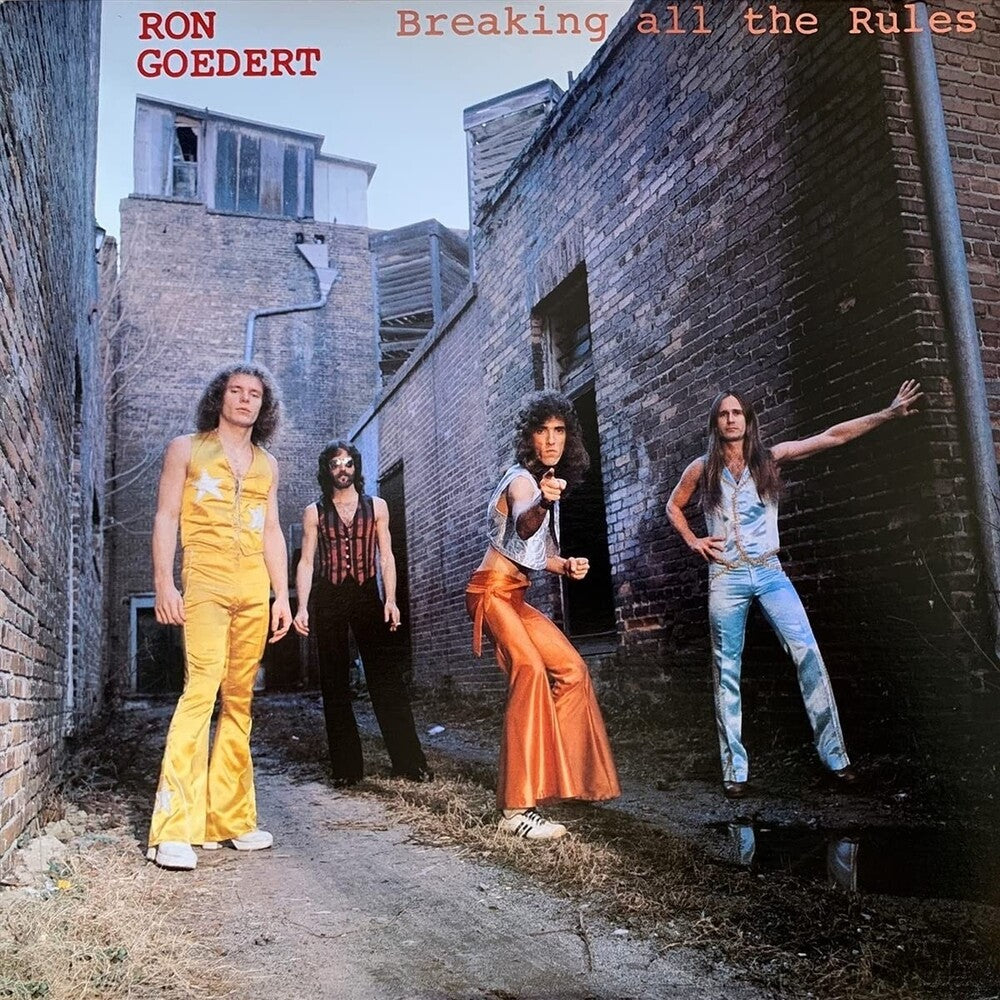 the album cover for Ron Goedert - Breaking All The Rules (Uk)