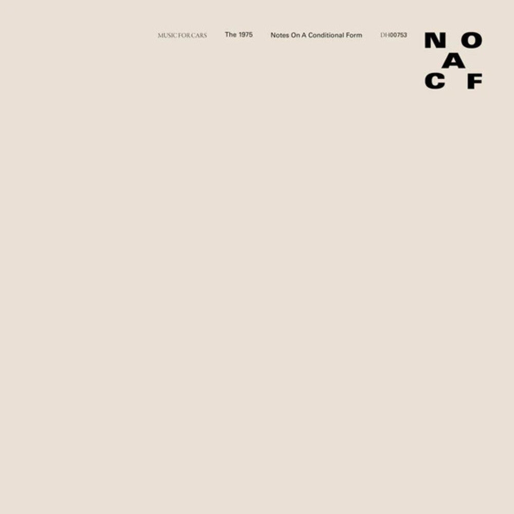 Notes On A Condition Form Music CD
