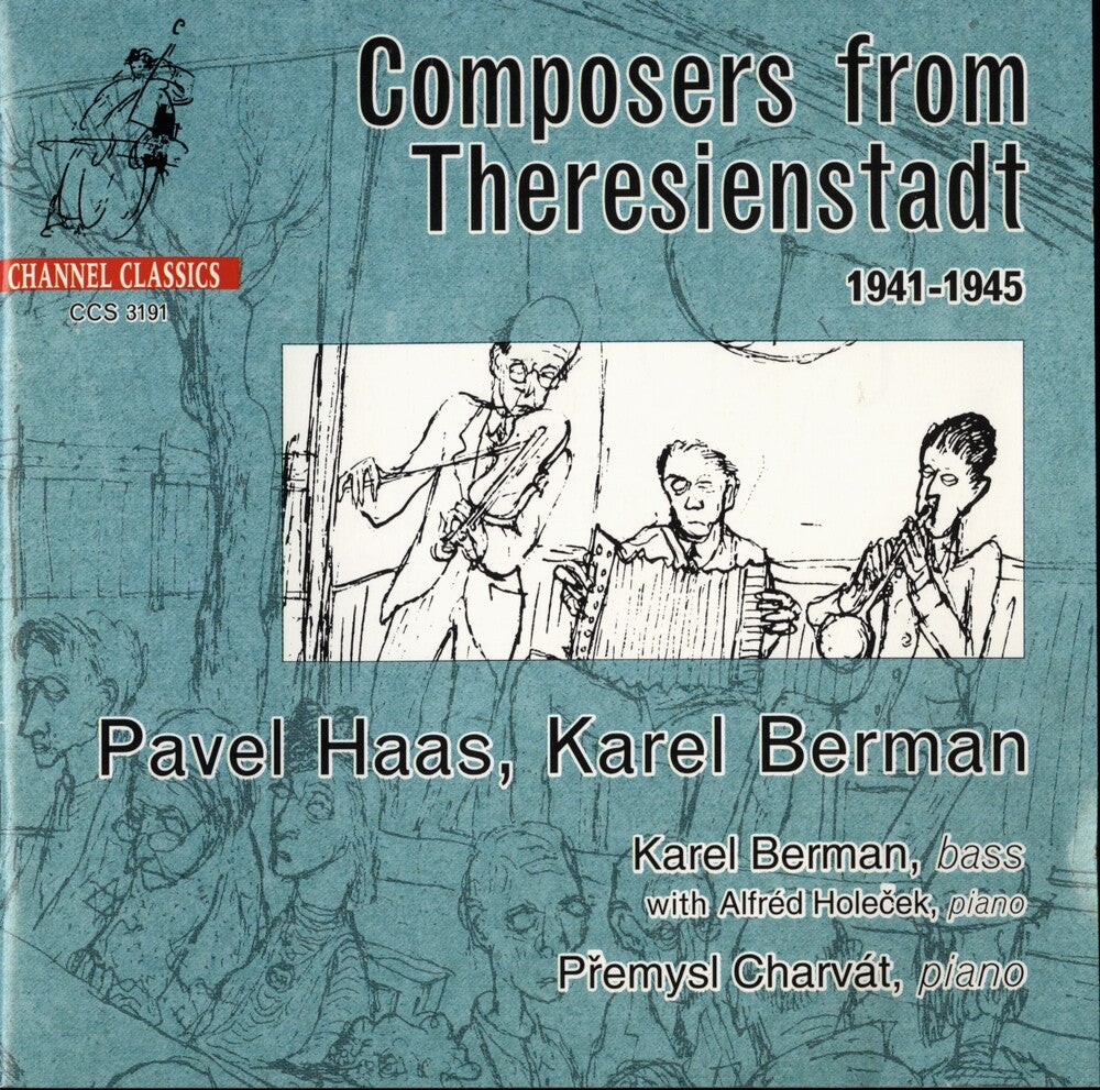the album cover for Berman / Holocek - From Theresienstast 1941-45