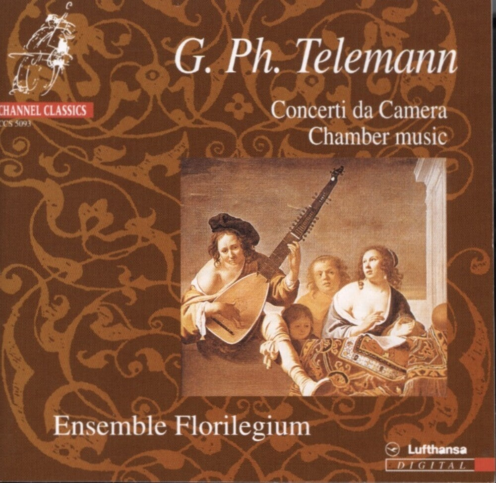 the album cover for Florilegium - G. Ph. Telemann: Concerti Da Camera