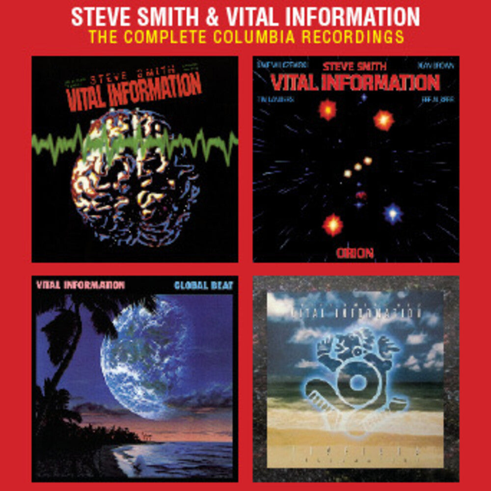 the album cover for Steve Smith / Vital Information - Complete Columbia Recordings (4 Cd)