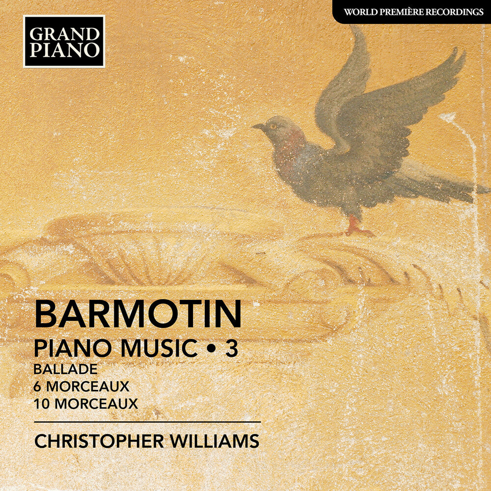 the album cover for Barmotin / Williams - Piano Works 3