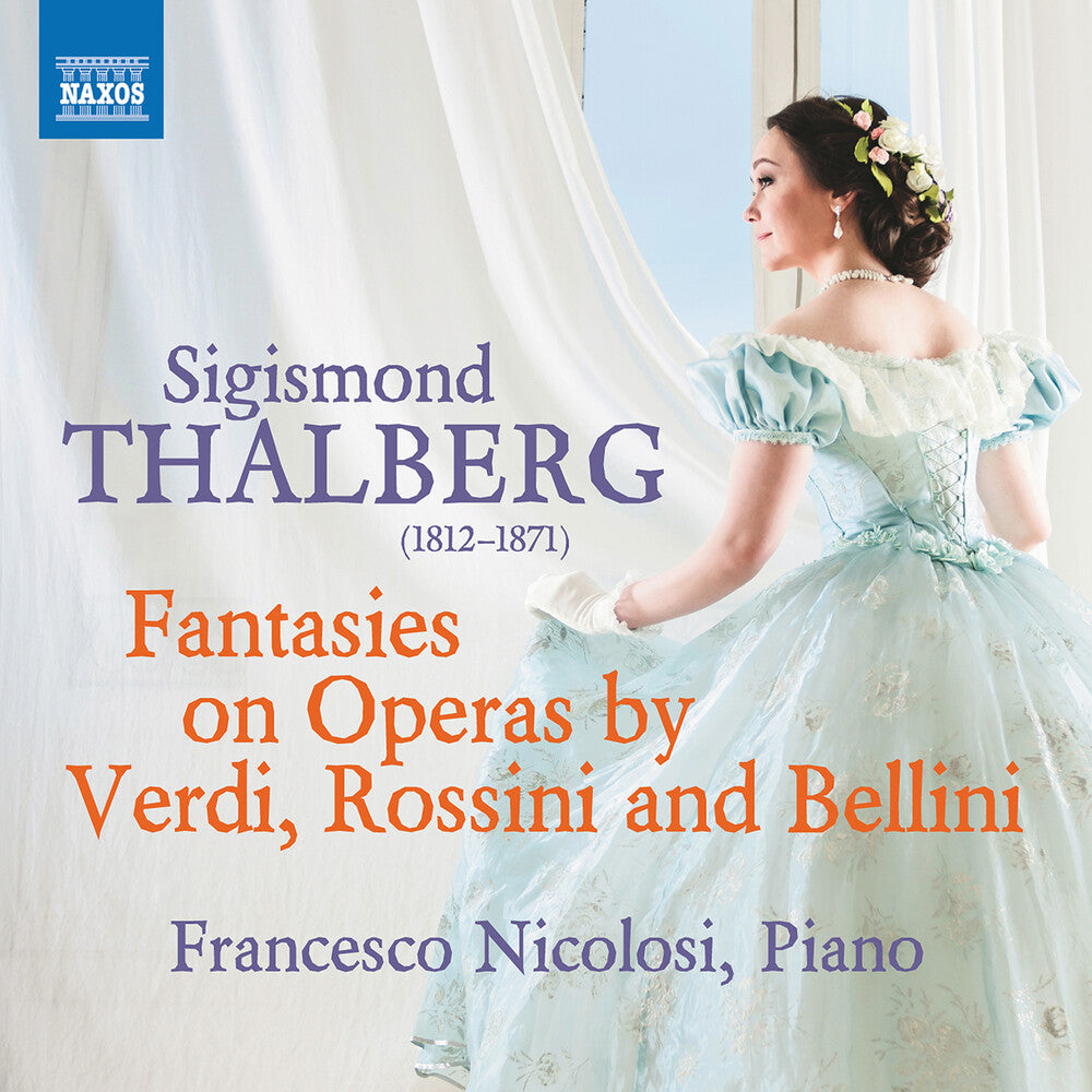 the album cover for Thalberg / Nicolosi - Fantasies On Operas By Verdi Rossini & Bellini