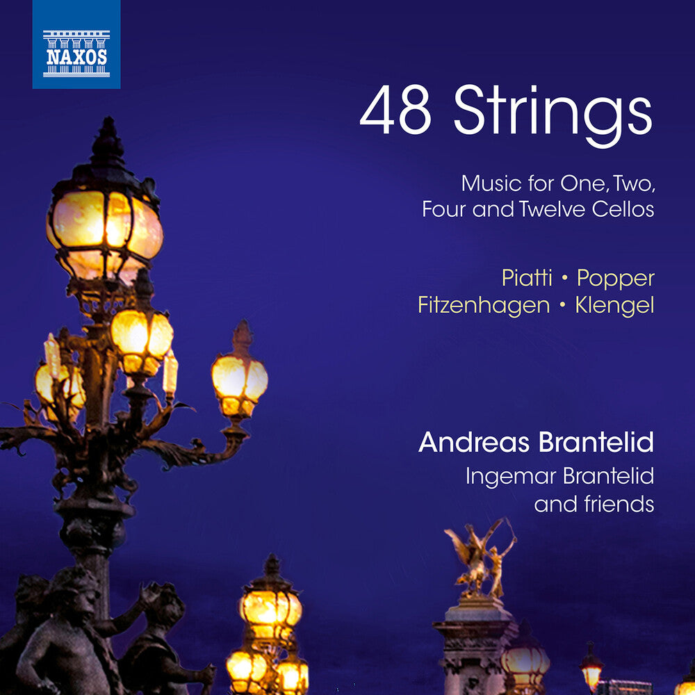 the album cover for Fitzenhagen / Brantelid - 48 Strings