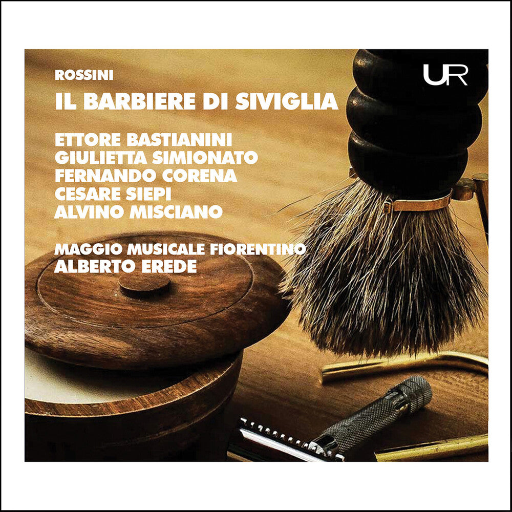 the album cover for Rossini / Bastianini / Corena - Il Barbiere Di Siviglia