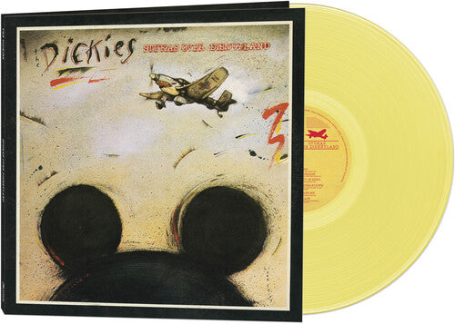 The Dickies - Stukas Over Disneyland - YELLOW Vinyl Record