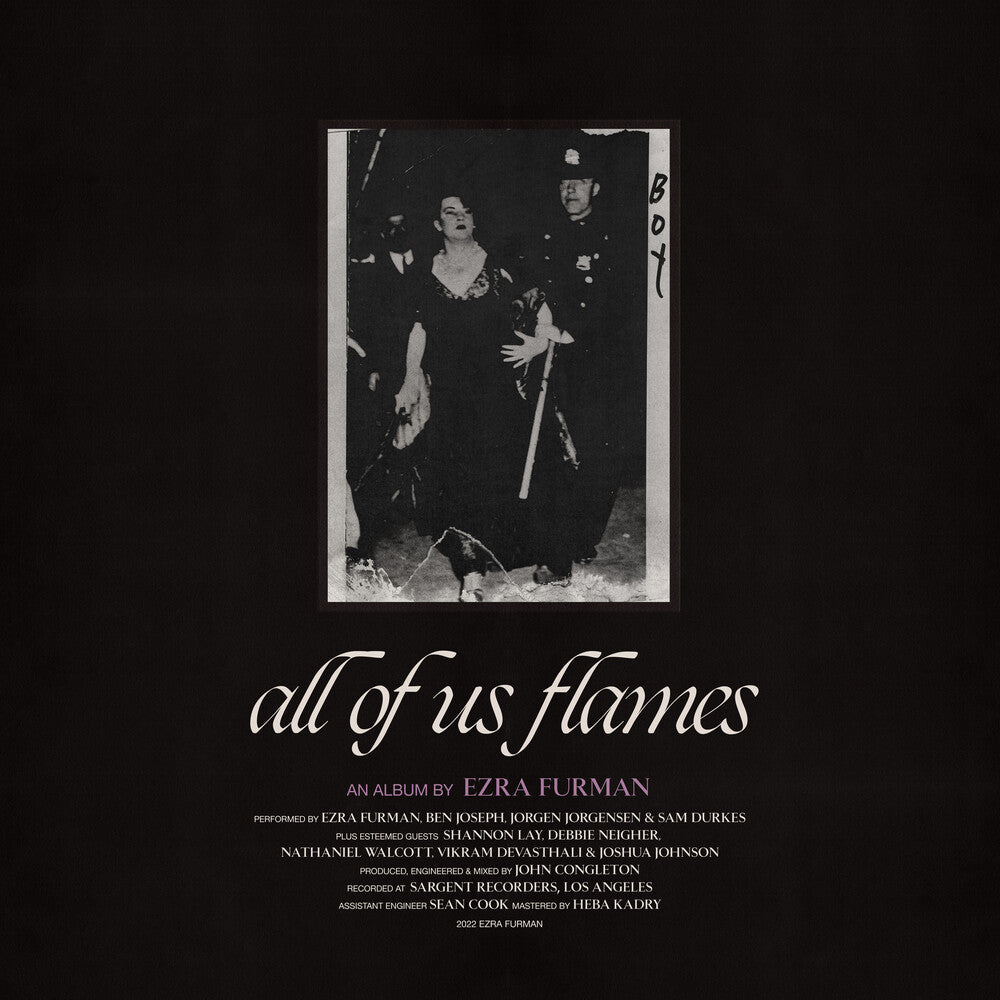 the album cover for Ezra Furman - All Us Flames