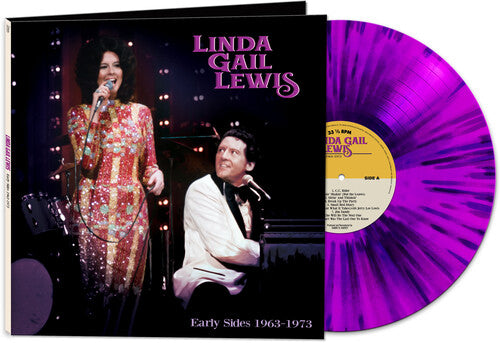 Linda Gail Lewis - Early Sides 1963-1973 - Purple Splatter Vinyl Record