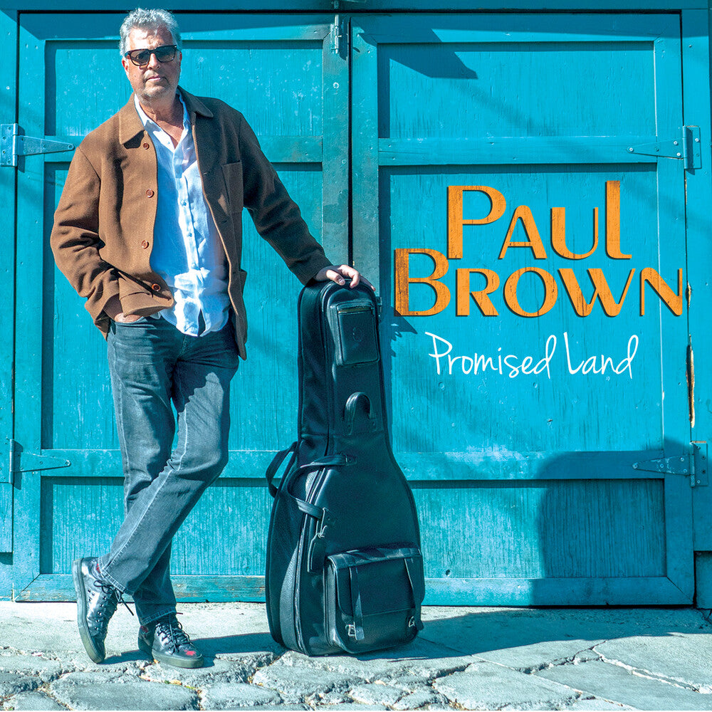 the album cover for Paul Brown - Promised Land