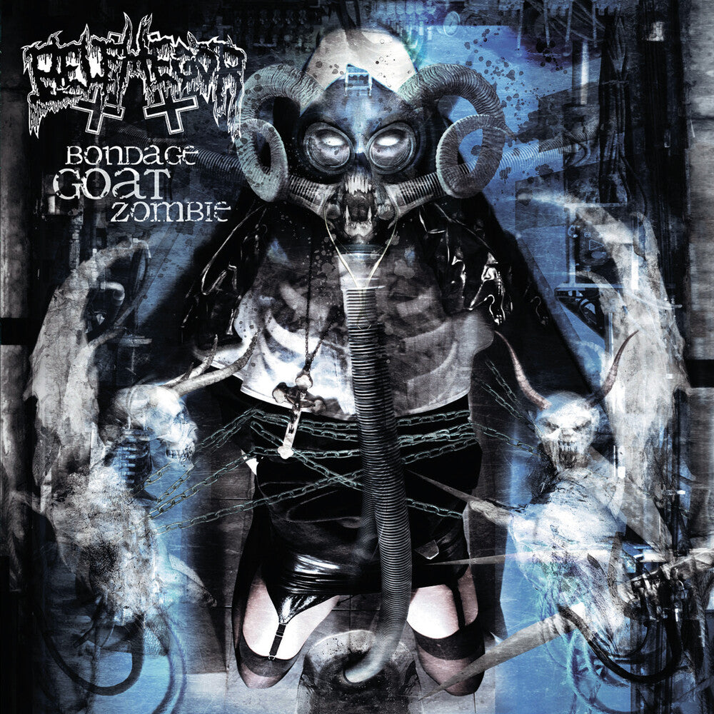 the album cover for Belphegor - Bondage Goat Zombie