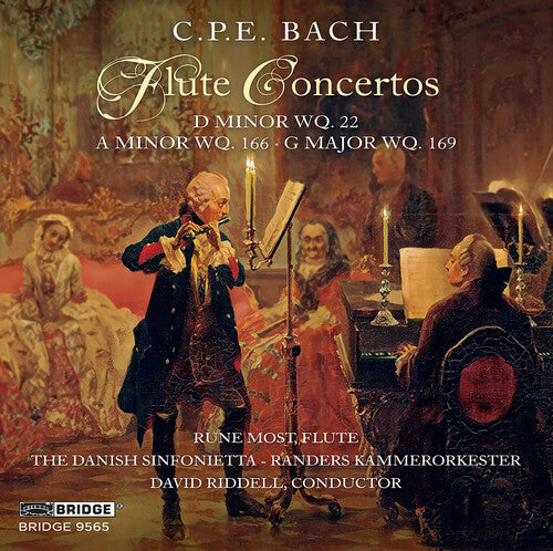 Bach,c.p.e / Danish Sinfonietta - Flute Concertos - Music CD